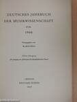 Deutsches Jahrbuch der Musikwissenschaft für 1966