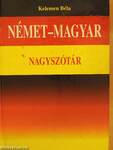 Német-magyar nagyszótár