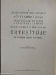 A "Miasszonyunk"-ról nevezett Női Kanonok Rend Pécsi Polgári és Elemi Leányiskoláinak Szent Imre-évi jubileumi értesítője az 1929/1930. iskolai évről