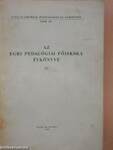 Az Egri Pedagógiai Főiskola Évkönyve 1958. IV.