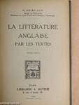 La Littérature Anglaise par les Textes