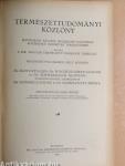 Természettudományi Közlöny 1936. január-december/Pótfüzetek a Természettudományi Közlönyhöz 1936. január-december