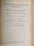 Természettudományi Közlöny 1935. január-december/Pótfüzetek a Természettudományi Közlönyhöz 1935. január-december