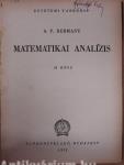 Matematikai analízis II.