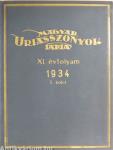 Magyar Uriasszonyok Lapja 1934. (nem teljes évfolyam) I-II.