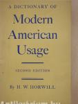 A Dictionary of Modern American Usage