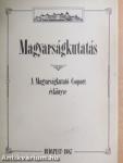 Magyarságkutatás 1987