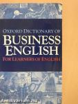 Oxford Dictionary of Business English for Learners of English