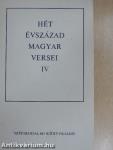 Hét évszázad magyar versei IV. (töredék)