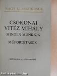 Csokonai Vitéz Mihály minden munkája III. (töredék)