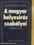 A magyar helyesírás szabályai