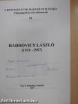 Hadrovics László (dedikált példány)