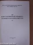 Az Egri Tanárképző Főiskola Tudományos Közleményei III.