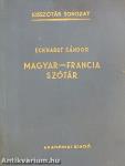 Magyar-francia szótár (Dr. Castiglione László könyvtárából)