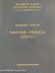 Magyar-francia szótár (Dr. Castiglione László könyvtárából)