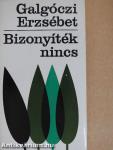 Bizonyíték nincs