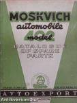 Moskvich-402 Automobile Catalogue of Spare Parts