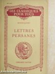 Lettres Persanes (Dr. Castiglione László könyvtárából)