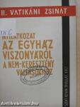 Nyilatkozat az egyház viszonyáról a nem-keresztény vallásokhoz