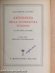 Antologia della letteratura Italiana I. (Dr. Castiglione László könyvtárából)