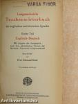 Langenscheidts Taschenwörterbuch der englischen und deutschen Sprache I-II.