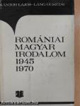 Romániai magyar irodalom 1945-1970