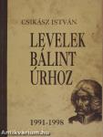 Levelek Bálint úrhoz