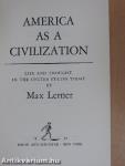 America as a Civilization