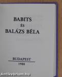 Babits és Balázs Béla (minikönyv)
