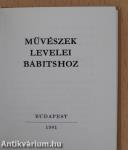 Művészek levelei Babitshoz (minikönyv)