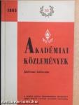 Akadémiai Közlemények 1985