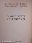 Kosztolányi Dezső összegyűjtött költeményei I.