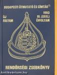 Rendőrségi zsebkönyv 1993.