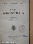 1916. évi törvénycikkek