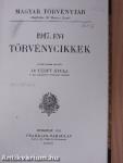 1917. évi törvénycikkek