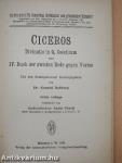 Ciceros Divinatio in Q. Caecilium und IV. Buch der zweiten Rede gegen Verres