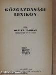 Közgazdasági lexikon