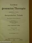 Lexikon der gesamten Therapie des praktischen Arztes mit Einschluss der therapeutischen Technik III. (töredék)