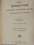Magyar és német nagy kézi szótár tekintettel a két nyelv szólásaira I.