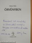 Örvényben (dedikált példány)