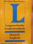 Langenscheidts Grosswörterbuch der Englischen und Deutschen Sprache