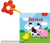 Textilkönyv rágókával - Állatok