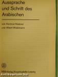 Aussprache und Schrift des Arabischen