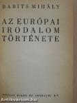 Az európai irodalom története