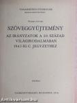 Szöveggyűjtemény Az irányzatok a 20. század világirodalmában 1945-ig c. jegyzethez