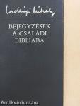 Bejegyzések a családi Bibliába