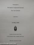 Towards a European Corporate Income Tax Law System