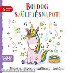 Boldog születésnapot! - Kicsi unikornis szülinapi tortája