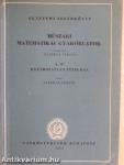 Műszaki matematikai gyakorlatok A. IV.