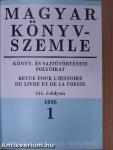 Magyar Könyvszemle 1995-1996. (vegyes számok) (7 db)